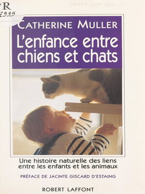 cover image of L'enfance entre chiens et chats